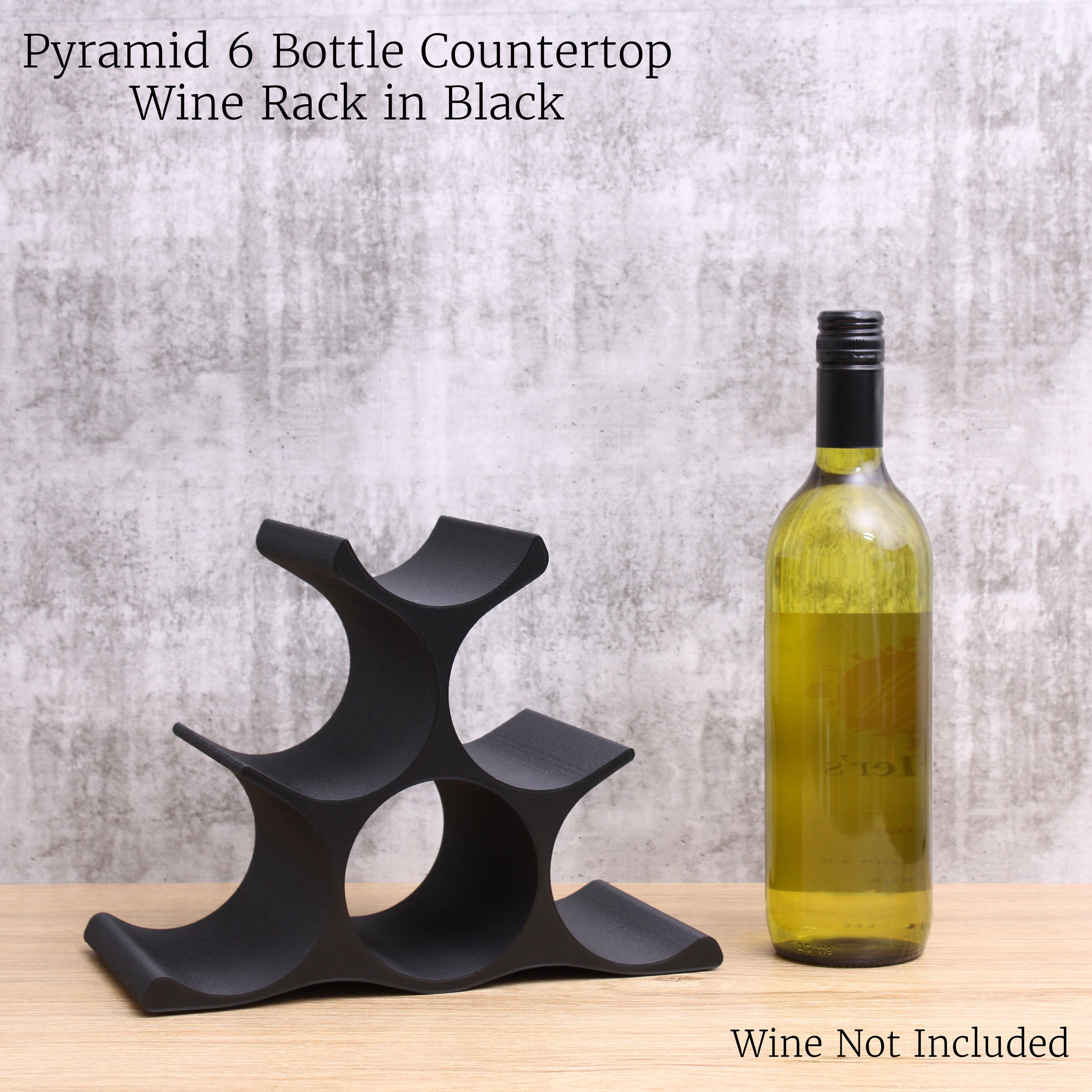 Pyramid discount wine rack